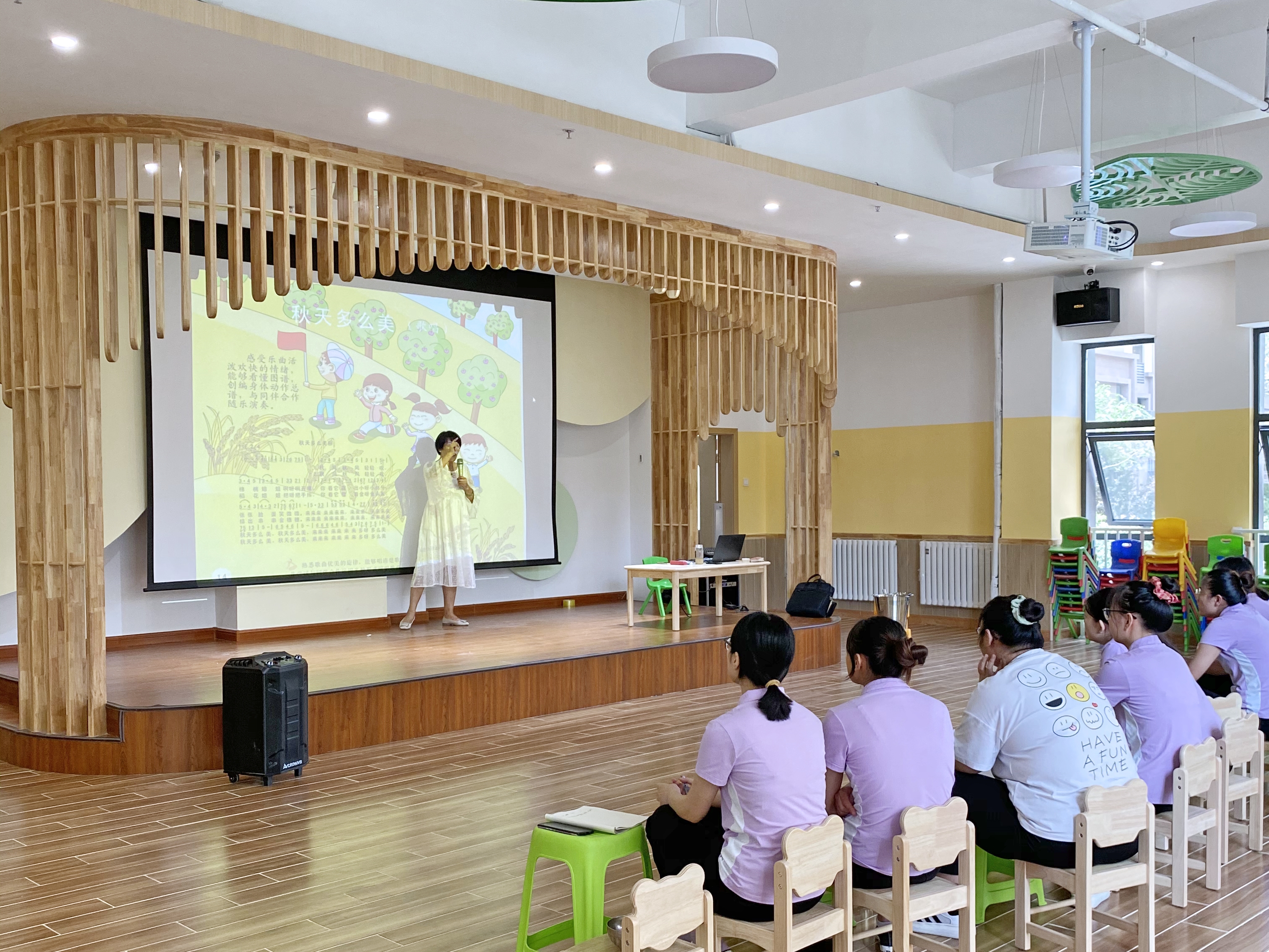 幼儿园音体室实景