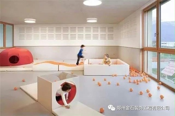 这样的幼儿园，孩子一看就喜欢-金石装饰 幼儿园装修设计