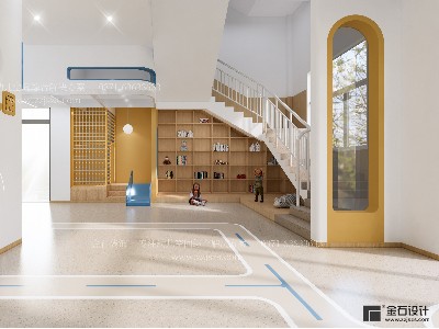 告别“平平无奇”！幼儿园大厅这样设计，家长一眼心动