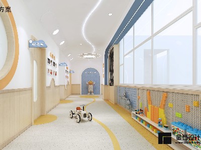 幼儿园走廊设计｜带你走进儿童世界