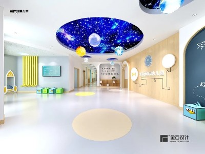 设计分享|被你忽视的幼儿园大厅也可以设计这么棒!